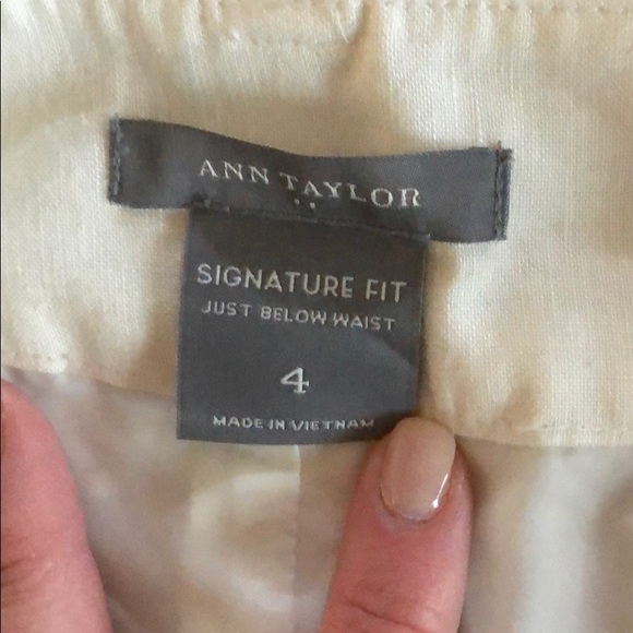 Ann Taylor trousers linen - Picture 2 of 2